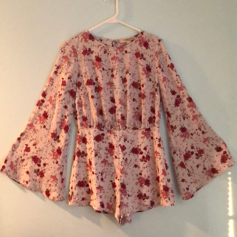 flower print romper